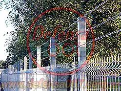 Instalación de concertina lineal de 3 líneas sobre reja, zona Pacheco.