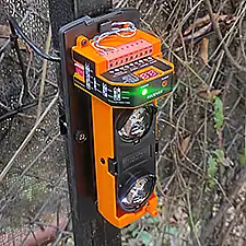 Barreras de infrarrojos para seguridad perimetral.