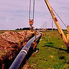 Cable sensor par la protección de tuberías.